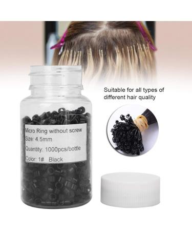 Aluminum Hair Extension Link Rings Hair Extension Rings Hair Extensions Hair Salon For All Types of Hair Stylist - Buy Online on SooperMarket.com
