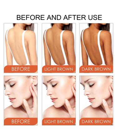 Eelhoe Tanning Gel - 50g Accelerator Cream for Sunbeds & Outdoor Sun, Soft Brown Intensive Tanning (3Pcs) - Buy Online on SooperMarket.com