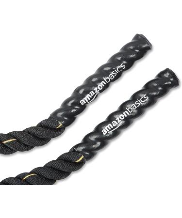 Amazon Basics Battle Rope - 30/40/50 Foot Lengths, 1.5/2 Inch Widths - Buy Online on SooperMarket.com