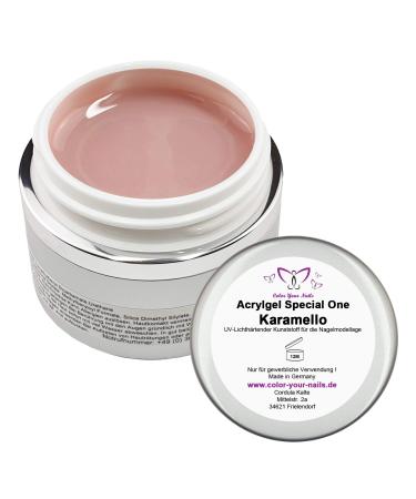 Special One Acrylgel Karamello to be applied without a spatula made in Germany Acryl Gel (15g)