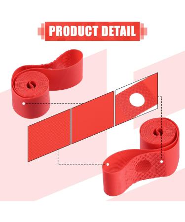 X AUTOHAUX 16 Inch Bike Wheel Rim Tape - PVC Adhesive Inner Tube Tape (Pair) - Red | International Shipping Available - Buy Online on SooperMarket.com