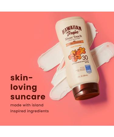Hawaiian Tropic Sheer Touch Sunscreen Lotion SPF 30 â€“ Ultra Radiance, 8 oz | Buy Now - Buy Online on SooperMarket.com