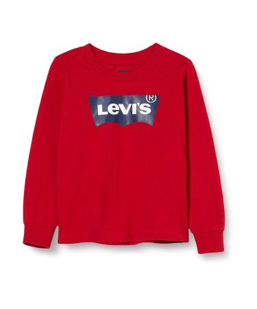 Levi's Kids l/s batwing tee Baby Boys 12 Months Levis Red