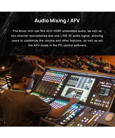 Cinetreak Mixer Mini: Multi-Format 4 HDMI Inputs, USB 3.0 Capture, PIP, Chroma Key, Live Streaming Switcher - Buy Online on SooperMarket.com