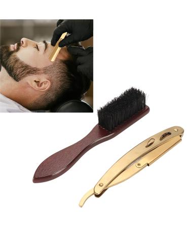 Premium Beard Blade Holder - Ergonomic Metal Beard Brush for Men | Portable & Multifunctional | Ideal for Salons - Shop Internationally - Buy Online on SooperMarket.com