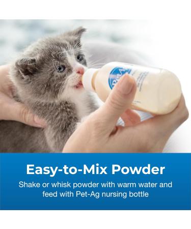 Pet-Ag KMR Kitten Milk Replacer Powder 12 oz Pack of 3 - Formula for Newborn Kittens - Easy to Digest & Enriched with Prebiotics, Probiotics, and Vitamins - Buy Online on SooperMarket.com