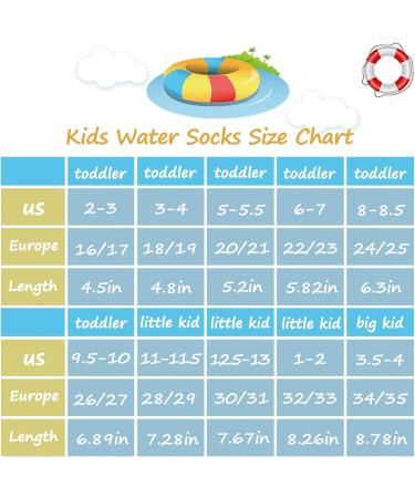 Kids Toddler Water Shoes Quick Dry Aqua Socks Non Slip Beach Swim Pool - D-Purple Shiny Mermaid - Size 12.5-13 Little Kid - Buy Online on SooperMarket.com