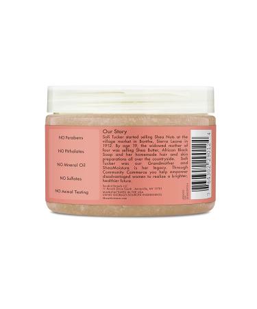 SheaMoisture Illuminating Coconut and Hibiscus Body Scrub 12 oz - Cruelty-Free Skin Care - Buy Online on SooperMarket.com