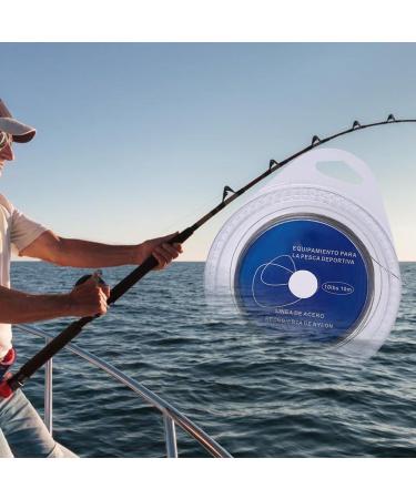 Durable Braided Fishing Cord - 10m 5 Types High Sensitivity Plastic Coated (10 lbs) - International Shipping Available - Buy Online on SooperMarket.com