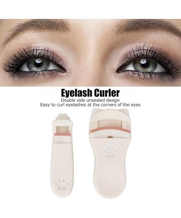 Portable Mini Cat Paw Eyelash Curler - 2 Pieces | Professional Painless Tool for All - International Shipping - Buy Online on SooperMarket.com