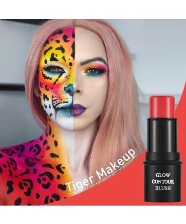 CCbeauty Red Eye Black Stick | Matte Cream Red Face Paint Stick for Cheeks, Eyes, Lips | Waterproof & Long Lasting | Easy to Use | Cruelty-Free | Mini Red - Buy Online on SooperMarket.com