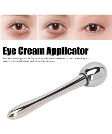 Eye Roller 2-in-1 Design Eye Cream Applicator and Ice Roller Silver Ergonomic Eye Cream Applicator Roller for Reducing Puffiness - Buy Online on SooperMarket.com