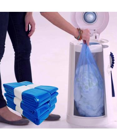 Diaper Garbage Bag - Drawstring Trash Bags | 10pcs Extra Large Trash Bags Gallon Trash Bags with Ergonomic Handles | Tall Kitchen Disposal Bags for Bathroom Hotel Bedroom living Room Nursery Room - Buy Online on SooperMarket.com