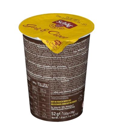 Buy 6x Schar Gris & Ciocc Gluten-Free Grissini with Cocoa Cream - Delicious 52g Snack for International Shipping - Buy Online on SooperMarket.com