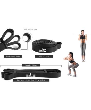Elite Athletics Wood Gymnastic Rings 32mm & 28mm Grip Set with Adjustable Straps, Grip Tape & Resistance Bands - Buy Online on SooperMarket.com