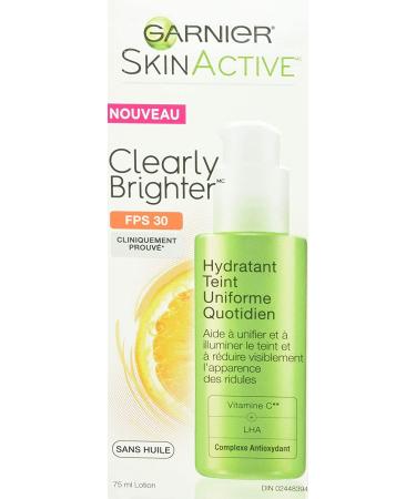 Garnier SkinActive Clearly Brighter Moisturizer SPF 30 - Anti-Sun Damage, 2.5 oz - Buy Online on SooperMarket.com