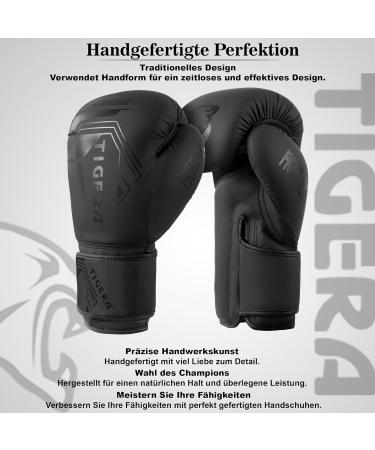 Tigera Boxing Gloves for Men & Women - 10oz Pro Punching Mitts for MMA Muay Thai Kickboxing & Heavy Bag Training - Buy Online on SooperMarket.com
