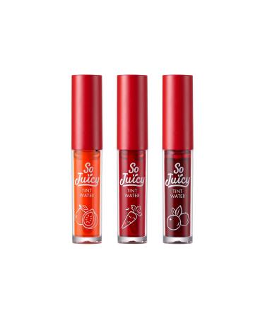 TONYMOLY So Juicy Lip Tint Water Trio (Pack of 3)