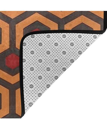 Shining Overlook Flannel Non-Slip Floor Mat - 63x48 Inch Comfortable Lint-Free Mat for Foot Pressure Relief - Ideal for Home Kitchen & Office - Buy Online on SooperMarket.com