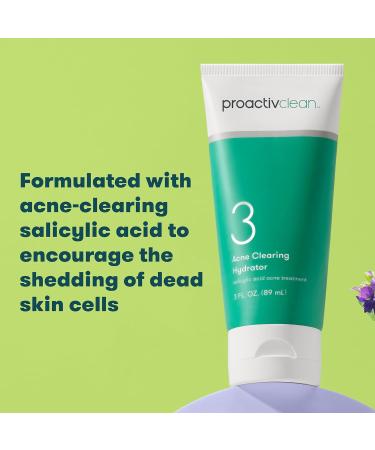 Proactiv Clean Acne Clearing Hydrator - Gentle Daily Moisturizer with Salicylic Acid for All Skin Types - 3oz Acne Treatment Lotion with Hyaluronic Acid & Vitamin E - Buy Online on SooperMarket.com