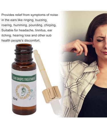 Ear Ringing Relief Drops - Alleviate Tinnitus & Otitis Media, Headache Relief - Daily Use - Buy Online on SooperMarket.com