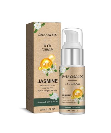 Eye Cream for Dark Circles and Puffy Eyes Jasmine Anti Wrinkle Eye Cream Anti Aging Under Eye Cream Collagen Eye Cream to Revitalise the Eye Area Eye Bags Remover Instant Eye Tightener