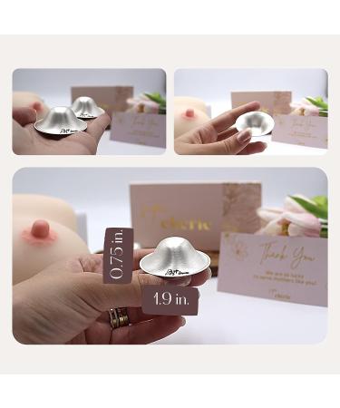 The Original Silver Nursing Cups - Nipple Shields for Nursing Newborn - Newborn Essentials Must Haves - Nipple Covers Breastfeeding - Soothe and Protect Your Nursing Nipples - 925 CT 925-CARAT - Buy Online on SooperMarket.com