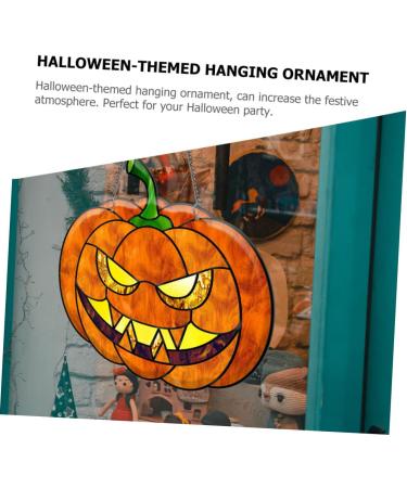 Operitacx 1 set Door Front Ornament Decor Decoration of Hanging Pendant Festival Home Halloween Party Pumpkin - Buy Online on SooperMarket.com