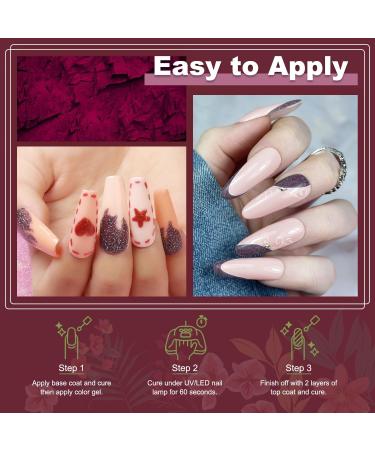 Lavender Violets 15ml Gel Nail Polish | UV LED Soak Off | Salon Quality A0652 - Buy Online on SooperMarket.com