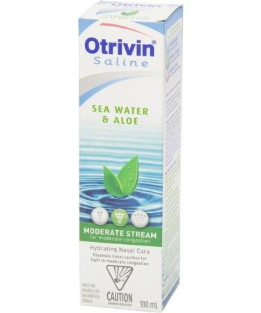 OTRIVIN SALINE Sea Water & Aloe Moderate Stream - Buy Online on SooperMarket.com