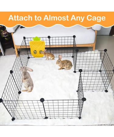 Geegoods Rabbit Hay Feeder Bag Guinea Pig Hay Feeder Storage Hanging Feeding Hay for Small Animals 600D Oxford Cloth Fabric (Yellow) - Buy Online on SooperMarket.com