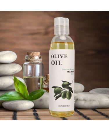 Premium 118ml Cold-Pressed Olive Oil Massage Oil | Nourishing Hair Skin & Hands - International Shipping Available - Buy Online on SooperMarket.com