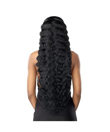 Sensationnel Vice Lace Front Wig - HD Transparent Lace, Pre-plucked Hairline, Babyhair, 5 Inch Deep Part | Vice Unit 06 (1B) - Buy Online on SooperMarket.com