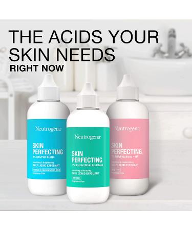 Neutrogena Skin Perfecting Daily Liquid Exfoliant for Oily Skin - Fragrance-Free 4 fl oz - Buy Online on SooperMarket.com