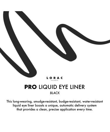 LORAC PRO Precision Liquid Eyeliner - Water Resistant, Long Lasting Black Liner - Buy Online on SooperMarket.com