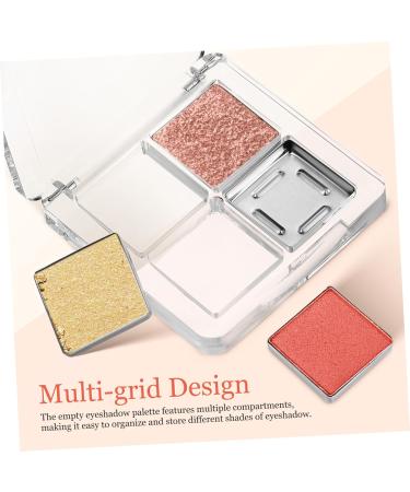 Gogogmee 6 Pcs Eye Shadow Empty Boxes Clear Eyeshadow Pans Eyeshadow Palette Transparent - Buy Online on SooperMarket.com