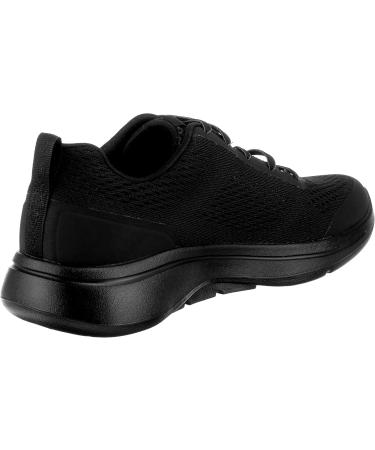 Buy Skechers Men's Go Walk Arch Fit Idyllic Sneaker - 44 EU Black Textile & Synthetic Trim | International Shipping Available - Buy Online on SooperMarket.com