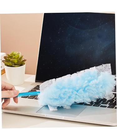 8PCS Duster Refill Microfibre Dusters Refills Electrostatic Adsorption Dusting Tools with 1 Handle Duster Disposable Replacement Dusters for Cleaning Home Office Furniture. - Buy Online on SooperMarket.com