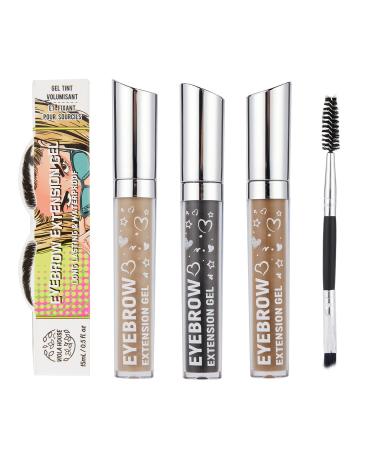 Fix the Viola House Eyebrow Gel & Pencil Set | Waterproof Eyebrow Makeup in Brown & Black - 15ml (0.5fl oz) - Perfect for International Shipping - Buy Online on SooperMarket.com