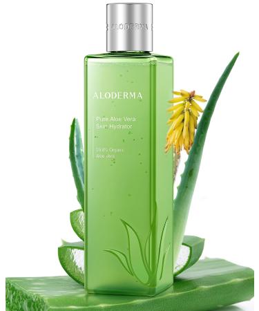 Aloderma Pure Organic Aloe Vera Moisturizer Toner for Face Made with 99.8% Organic Aloe Vera  Skin Toner for Oily & Combination Skin  Hydrating Toner  Soothing Aloe Vera  Improves Skin Tone & Texture 1