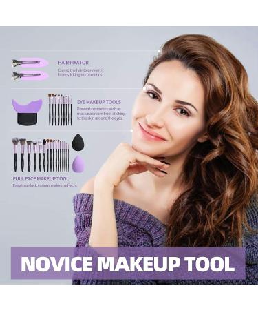 BS-MALL 21 pcs Makeup Brushes Set with Sponge & Eyeshadow Applicator - Buy Online on SooperMarket.com