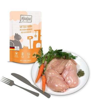 Mjamjam Mix Package IV - 12 x 125g Premium Wet Food for Cats | Juicy Chicken & Carrot Bundle | International Shipping Available - Buy Online on SooperMarket.com