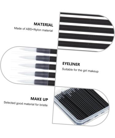 PLAFOPE Eyeliner Wands 50pcs Eyeliner Brush Makeup Brush Eyebrow Brush Applicator Makeup Eye Tools Lip Line Woman Portable - Buy Online on SooperMarket.com