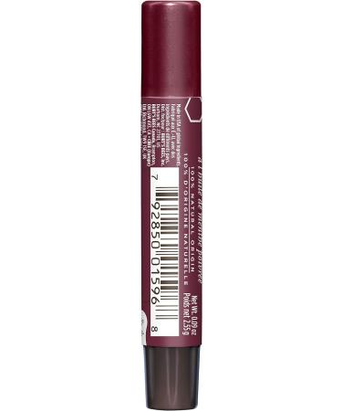 Burt's Bees Lip Shimmer Plum 2.55g - 100% Natural Origin with Peppermint Oil - Moisturizing Lip Shimmer, Single Pack - Buy Online on SooperMarket.com