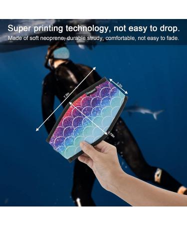Reflective Neoprene Mask Strap Cover for Dive & Snorkel Masks - Hair Protector Wrap for Water Sports - Buy Online on SooperMarket.com