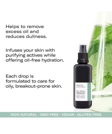 Odacit Anti-Aging Face Serum & Mint Green Tea Mist | Hydration for Acne-Prone Skin Blemish Control | 1.69 fl. oz - Buy Online on SooperMarket.com
