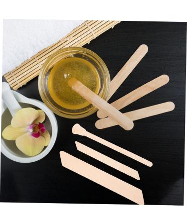Beavorty 150pcs Wax Stick Applicator for Hair Removal | Premium Wood Spatula Bagged Wax Sticks - Buy Online on SooperMarket.com
