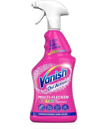 Vanish Oxi Action Pre-Wash Spray Color - 750 ml | Effective Stain Remover for 100+ Spots - BUNDLE 1 Pack - Buy Online on SooperMarket.com