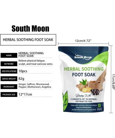 Herbal Soothing Foot Soak Herbal Detox Foot Soak Beads Herbal Detox Cleansing Foot Soak Beads Foot Care (30pcs/3Bag) - Buy Online on SooperMarket.com