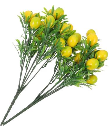 HOMSFOU 4 Pcs Artifical Flower Arrangements Strawberry Home Decor Strawberry Decorations for Home Ramo De Flores Artificiales Home Decoration Artificial Branches Household Vase Plastic - Buy Online on SooperMarket.com